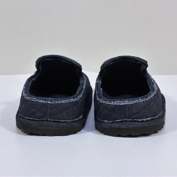Birkenstock 1774 Eliscu Quilted Denim Slide Clogs Mules Dark Wash Denim 6 37 NEW - Picture 13 of 17